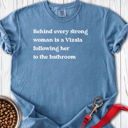 Vizsla Strong Woman Premium Tee Gift For Women