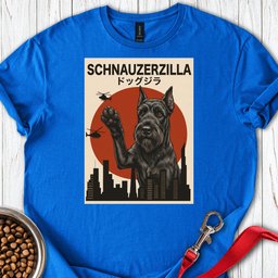Schnauzer Schnauzerzilla T Shirt Gift For Dog Lover