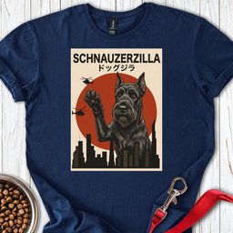 Schnauzer Schnauzerzilla T Shirt Gift For Dog Lover