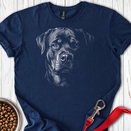 Rottweiler Engraved T Shirt Gift For Dog Lover