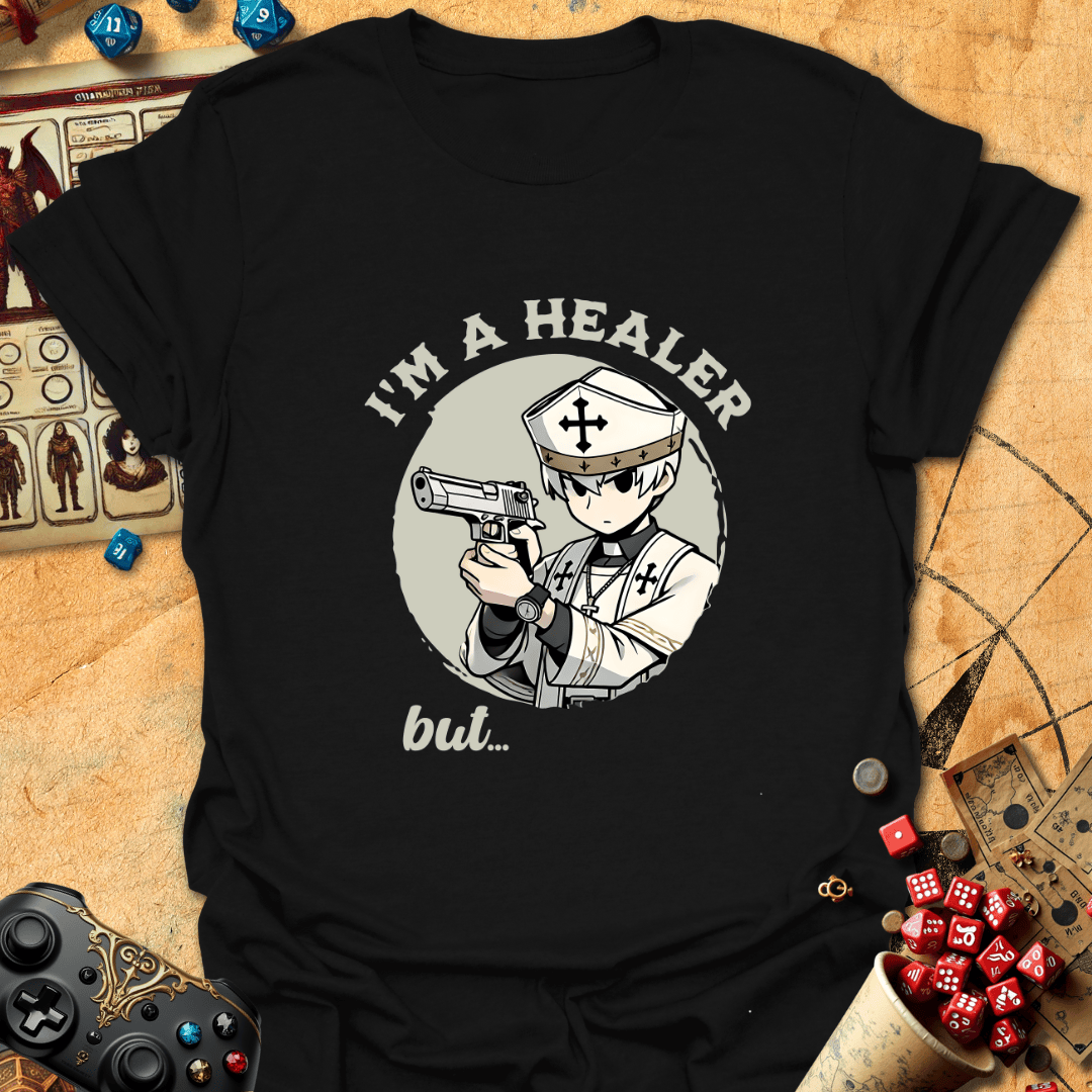 Im A Healer Tee Gift For Tabletop Gamer