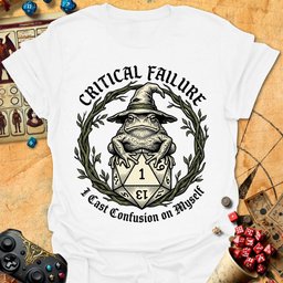 Confusion On Myself Tee Gift For Tabletop Gamer