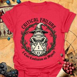 Confusion On Myself Tee Gift For Tabletop Gamer