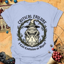 Confusion On Myself Tee Gift For Tabletop Gamer