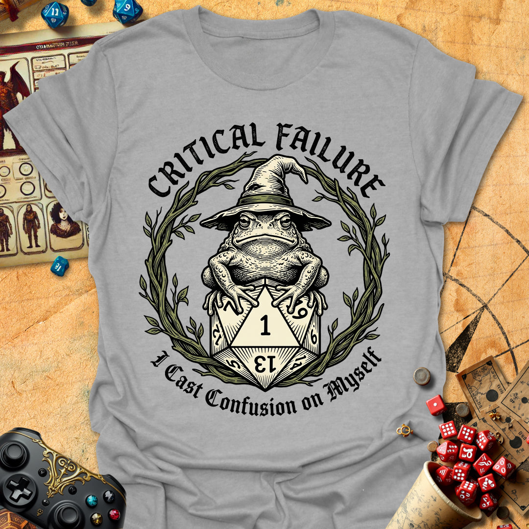 Confusion On Myself Tee Gift For Tabletop Gamer