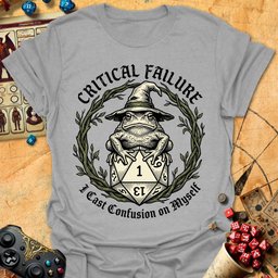 Confusion On Myself Tee Gift For Tabletop Gamer