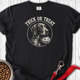 Trick Or Treat German Shorthaired Pointer Halloween Premium Tee Gift For Dog Lover
