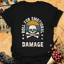 Emotional Damage Tee Gift For Tabletop Gamer