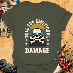Emotional Damage Tee Gift For Tabletop Gamer