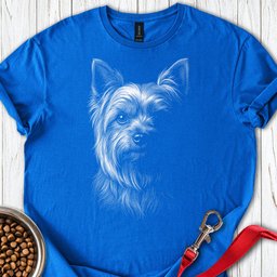Yorkshire Terrier Engraved T Shirt Gift For Dog Lover