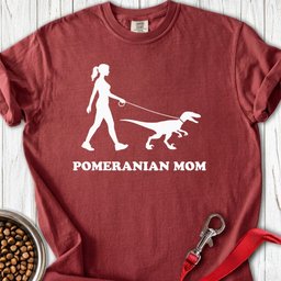 Pomeranian Mom Premium Tee Gift For Mom
