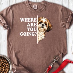 Shih Tzu Alert Premium Tee Gift For Dog Lover