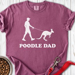 Standard Poodle Dad Premium Tee Gift For Dad