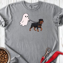 Rottweiler Ghost Walk Premium Tee Gift For Dog Lover