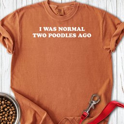 Two Standard Poodles Ago Premium Tee Gift For Dog Lover