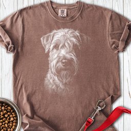 Wheaten Terrier Engraved Premium Tee Gift For Dog Lover