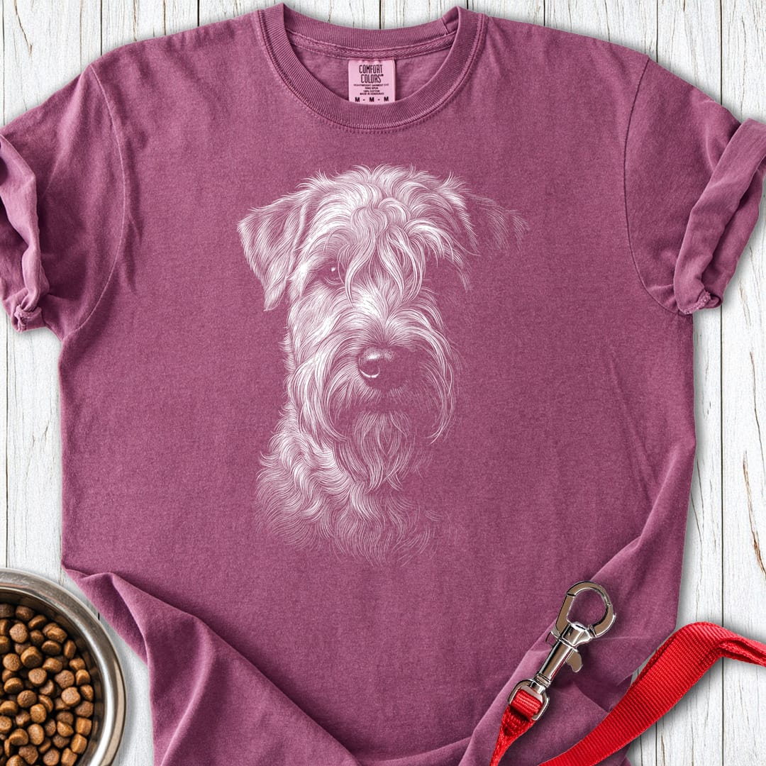 Wheaten Terrier Engraved Premium Tee Gift For Dog Lover