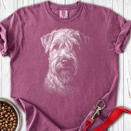 Wheaten Terrier Engraved Premium Tee Gift For Dog Lover