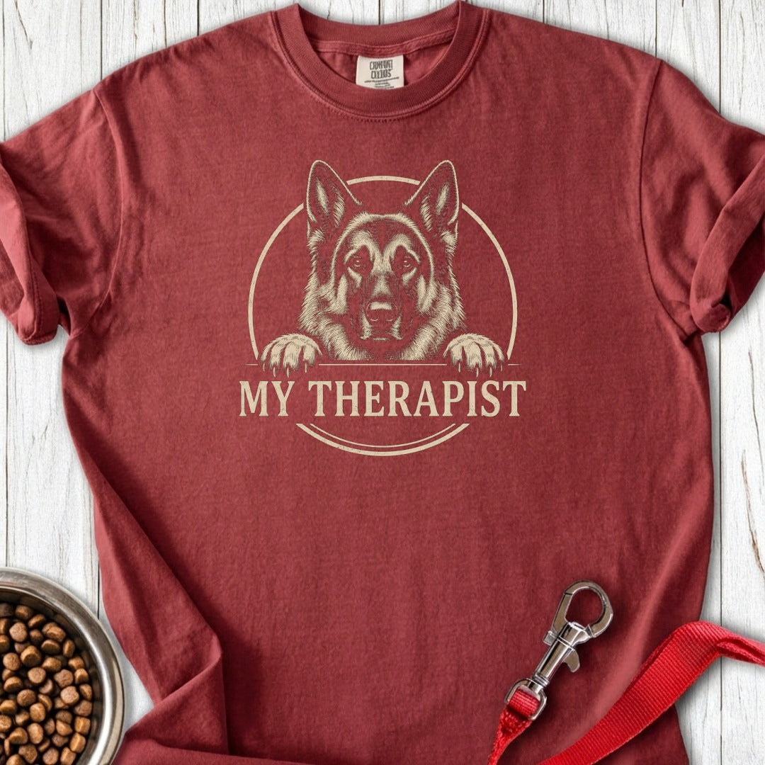Shiloh Shepherd Therapist Premium Tee Gift For Dog Lover