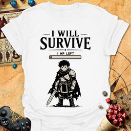 I Will Survive Tee Gift For Tabletop Gamer