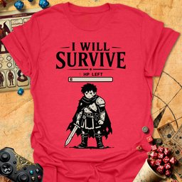 I Will Survive Tee Gift For Tabletop Gamer