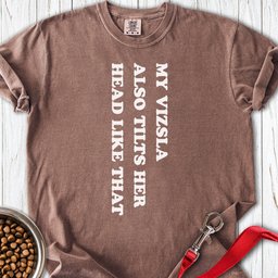 Vizsla Tilt Her Head Premium Tee Gift For Dog Lover