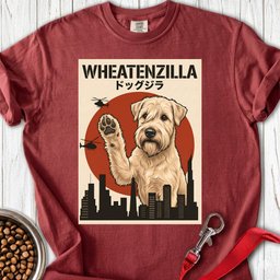 Wheaten Terrier Wheatenzilla Premium Tee Gift For Dog Lover