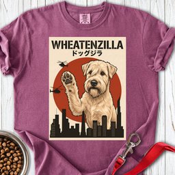 Wheaten Terrier Wheatenzilla Premium Tee Gift For Dog Lover