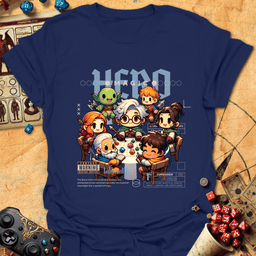 Hero DND Party Tee Gift For Tabletop Gamer