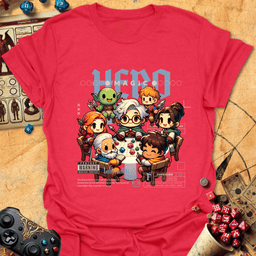 Hero DND Party Tee Gift For Tabletop Gamer