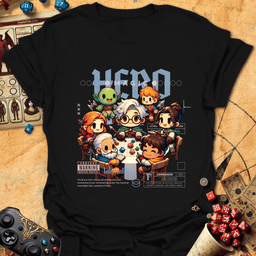 Hero DND Party Tee Gift For Tabletop Gamer