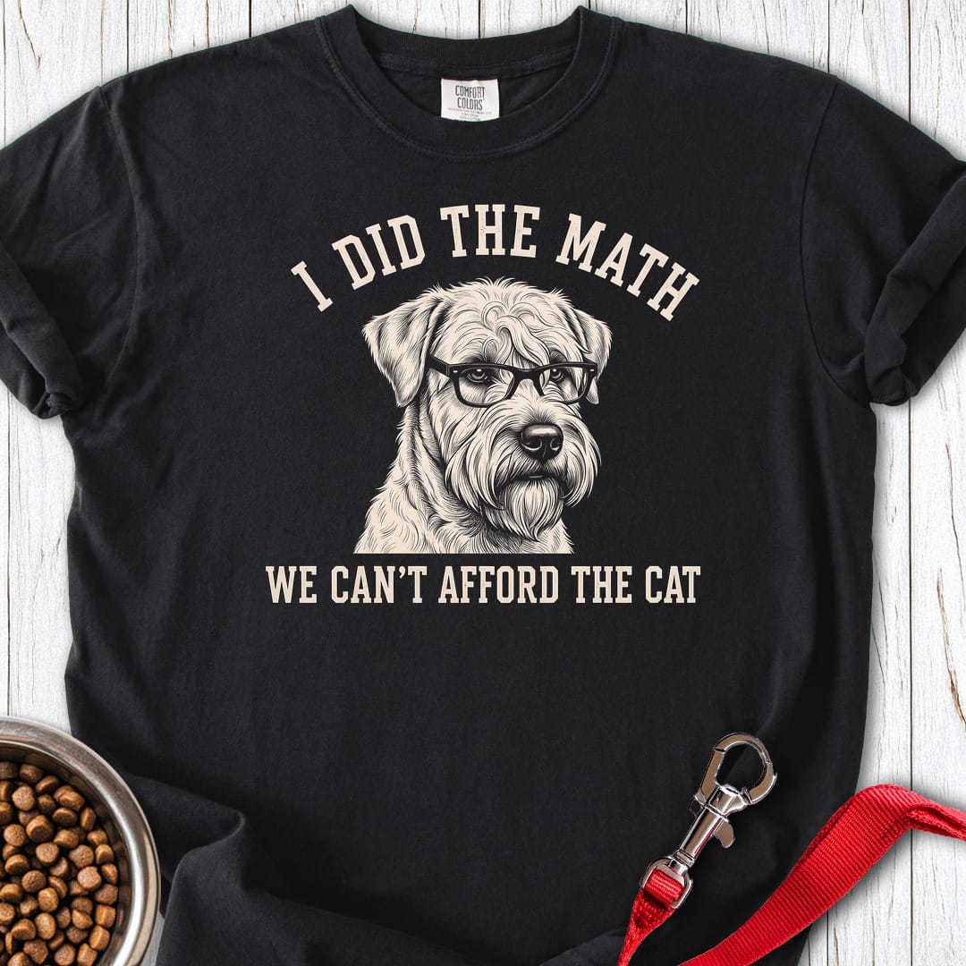 Wheaten Terrier I Did The Math Premium Tee Gift For Dog Lover