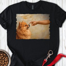 Pomeranian Creation T Shirt Gift For Dog Lover