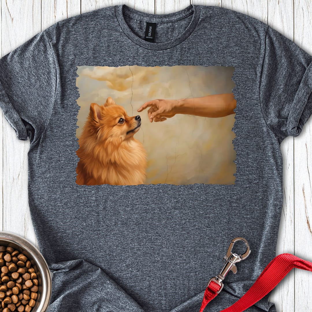 Pomeranian Creation T Shirt Gift For Dog Lover