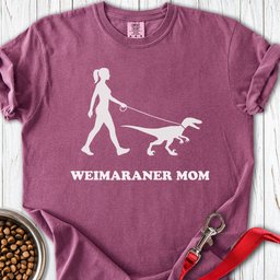 Weimaraner Mom Premium Tee Gift For Mom
