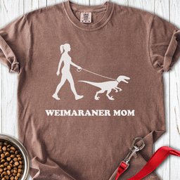 Weimaraner Mom Premium Tee Gift For Mom