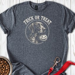 Trick Or Treat German Shorthaired Pointer Halloween T Shirt Gift For Dog Lover