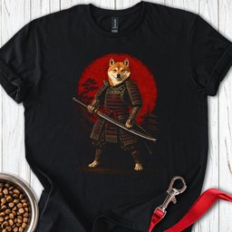 Shiba Inu Samurai Ii T Shirt Gift For Dog Lover