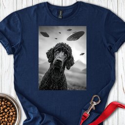 Standard Poodle Ufo 2 T Shirt Gift For Dog Lover