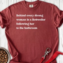 Rottweiler Strong Woman Premium Tee Gift For Women