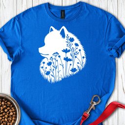 Pomeranian Flowers T Shirt Gift For Dog Lover