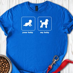 Standard Poodle Baby T Shirt Gift For Dog Lover