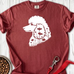 Standard Poodle Flowers 2 Premium Tee Gift For Dog Lover