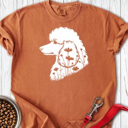 Standard Poodle Flowers 2 Premium Tee Gift For Dog Lover