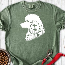 Standard Poodle Flowers 2 Premium Tee Gift For Dog Lover