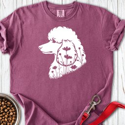 Standard Poodle Flowers 2 Premium Tee Gift For Dog Lover