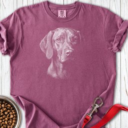 Vizsla Engraved Premium Tee Gift For Dog Lover
