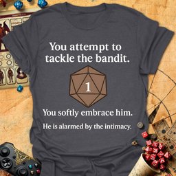 Bandit Is Alarmed Tee Gift For Tabletop Gamer