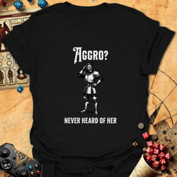 Aggro Tee Gift For Tabletop Gamer