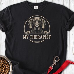 Weimaraner Therapist Premium Tee Gift For Dog Lover